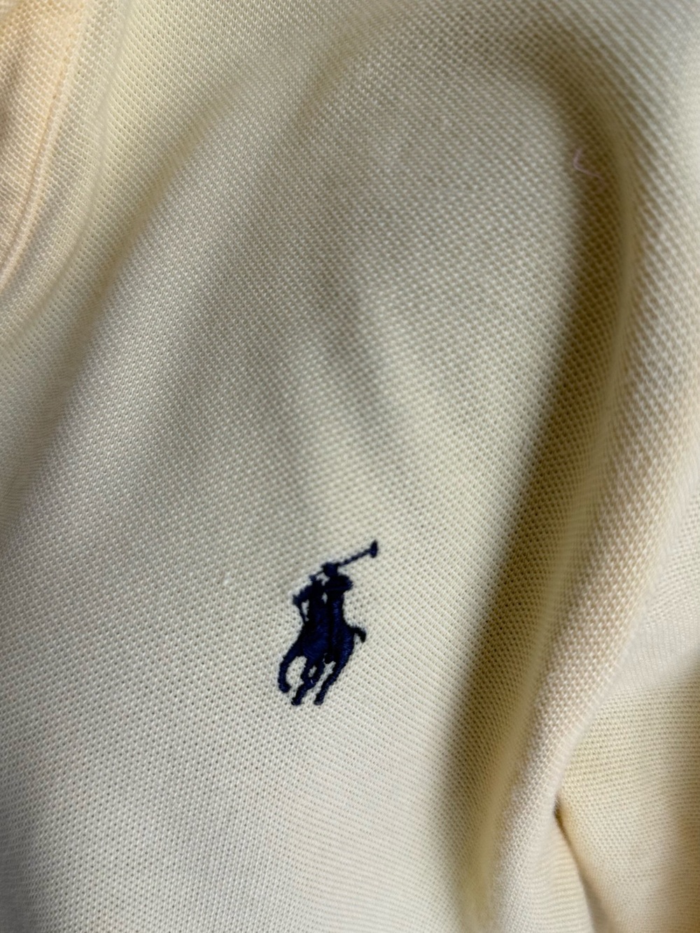Reworked Ralph Lauren Polo โ Yellow Lemon Ruffle Collar ๐ - Picture 5 of 10